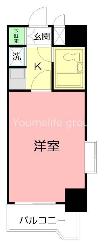 ライオンズプラザ海老名 316号室 間取り