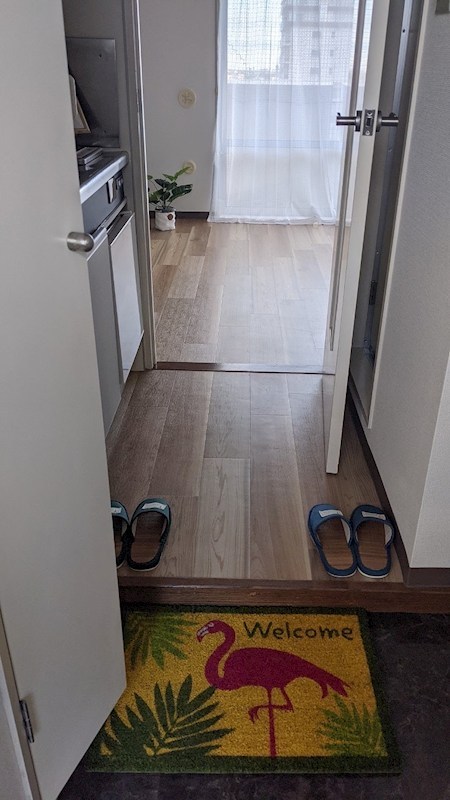 クリオ平塚参番館 玄関