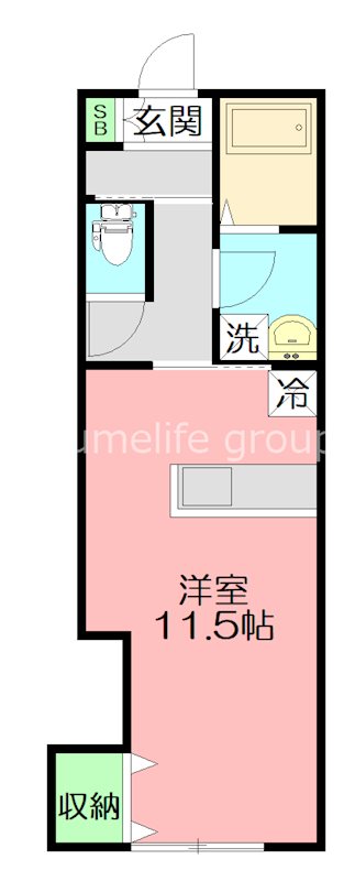 STING（スティング） 202号室 間取り