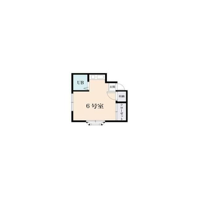ハイツＫ 6号室 間取り