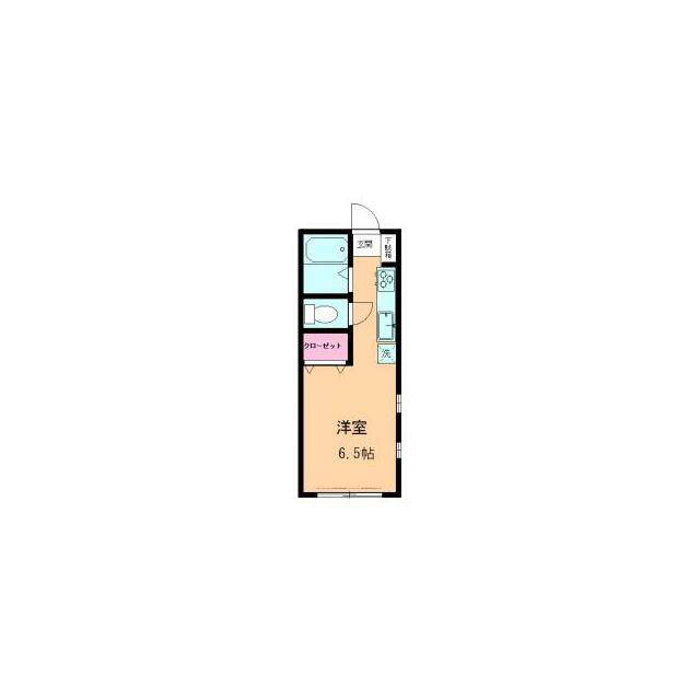 リバージュアツギⅡ 105号室 間取り