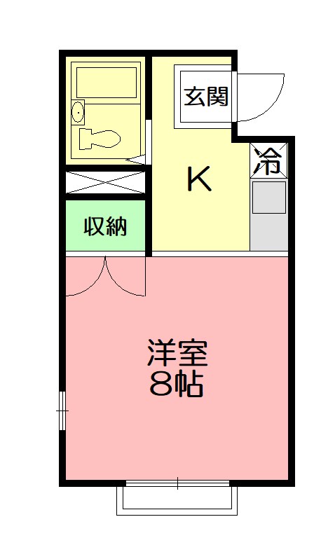 エステート辻堂Ⅱ 103号室 間取り
