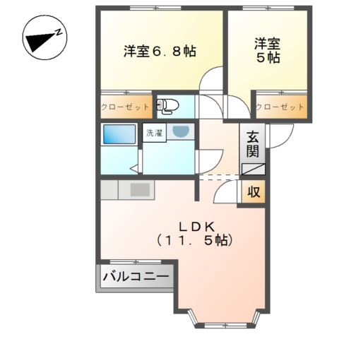 白鷺　（しらさぎ） 間取り