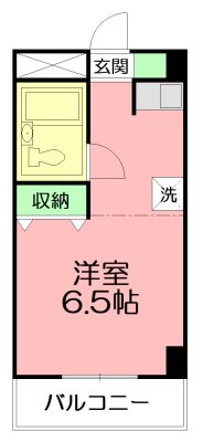 アベニール伊勢原 306号室 間取り