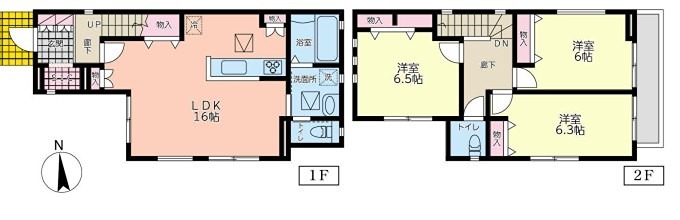 鎌倉市植木 間取り