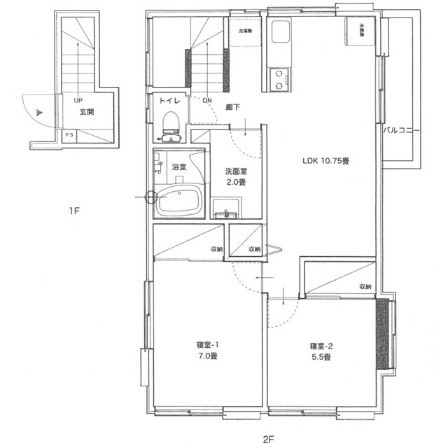 藤が谷４丁目貸家 間取り