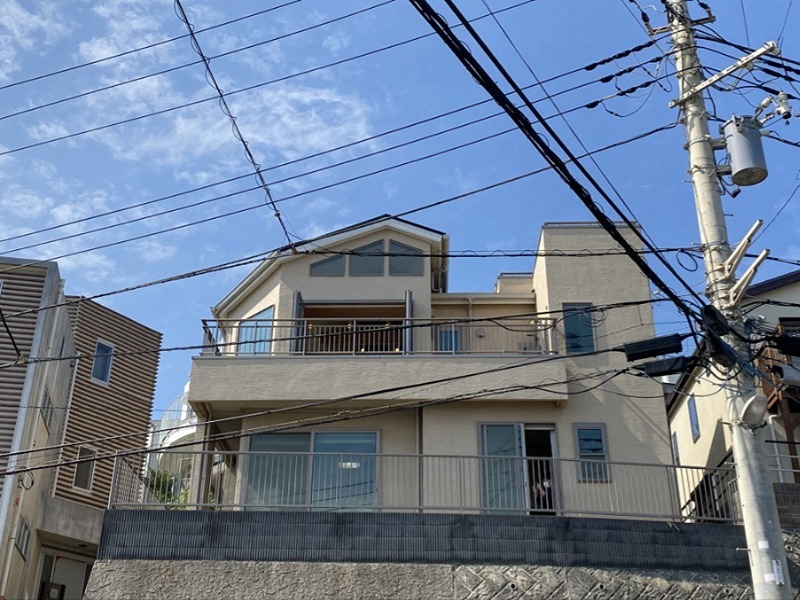 七里ガ浜貸家 外観
