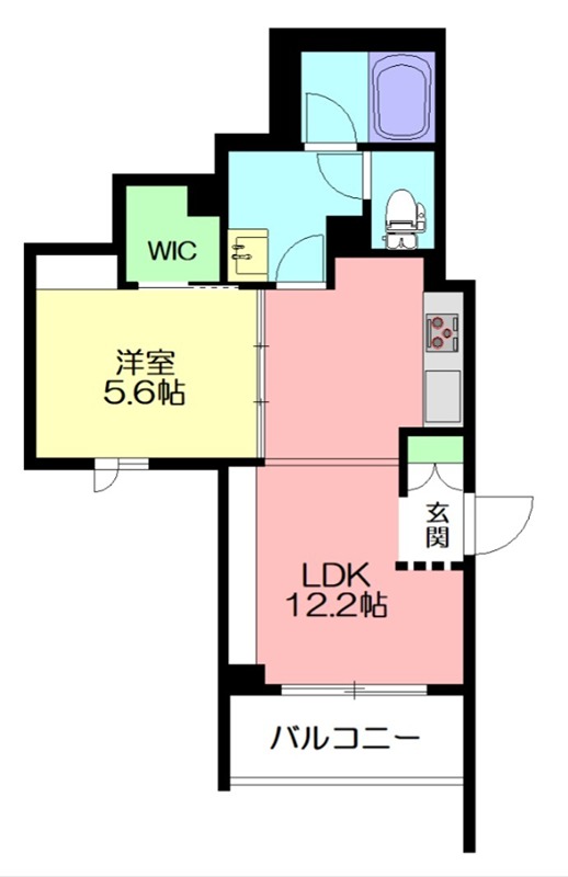 リモナ鎌倉 00101号室 間取り