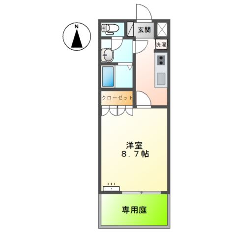 Ｇｒａｎｄｉｒ（グランディール） 間取り