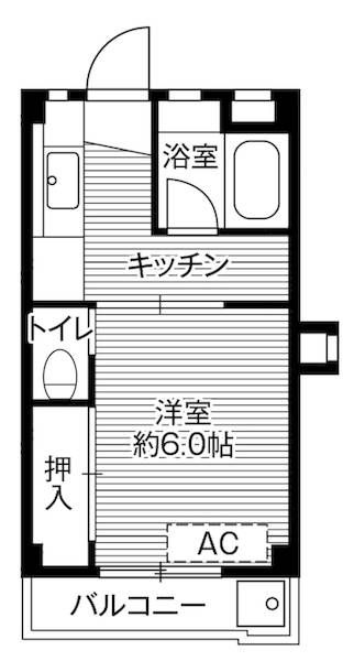 ビレッジハウス座間9号棟 401号室 間取り