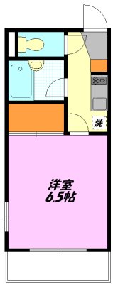 ラ・ルーン茅ヶ崎 4A号室 間取り