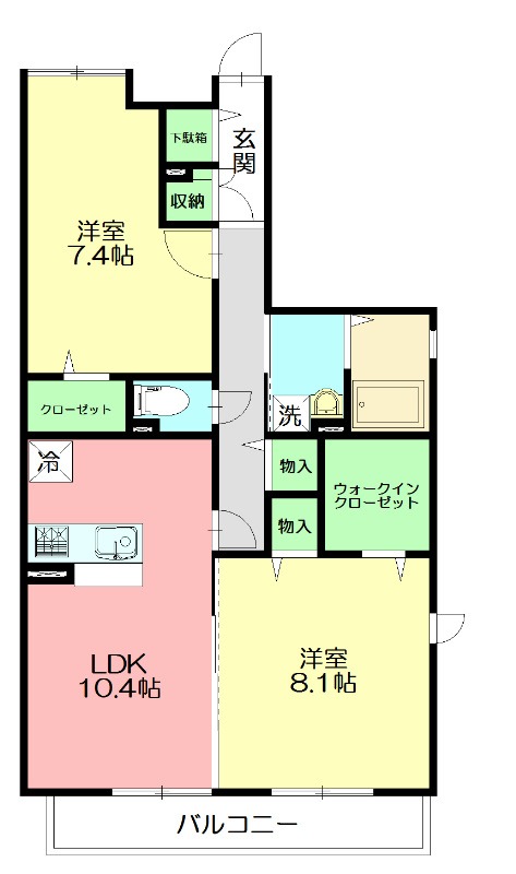 AXIS原宿参番館 201号室 間取り