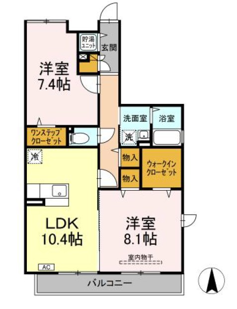AXIS原宿参番館 201号室 間取り