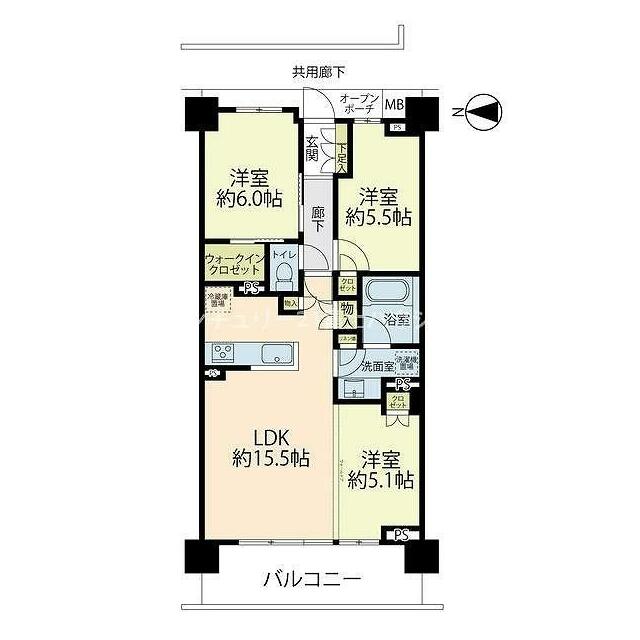 Ｂｒｉｌｌｉａ湘南辻堂海浜公園 間取り