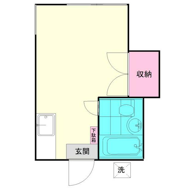 スマイルハウス第三 202号室 間取り