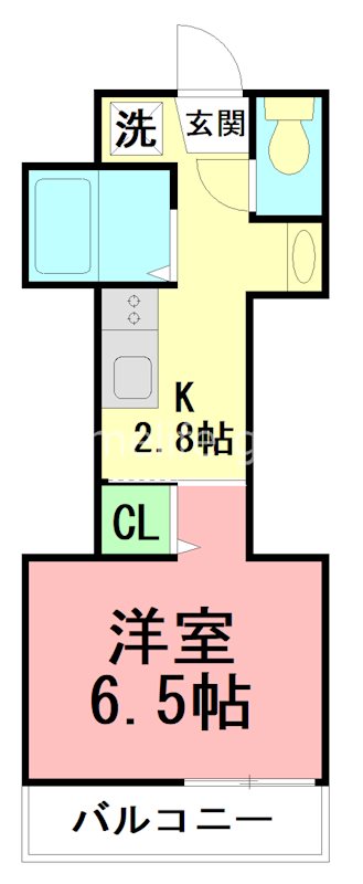 ＴＨＥ　ＲＩＶＥＲ　ＳＵＩＴＥ湘南台 202号室 間取り
