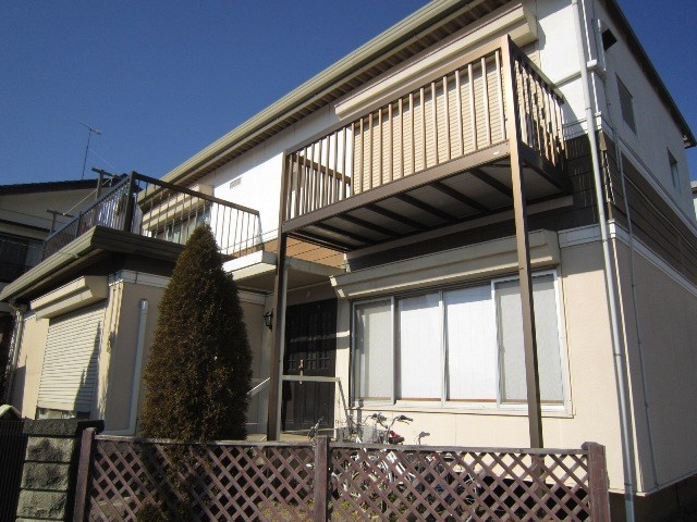 鶴巻南戸建 ベランダ