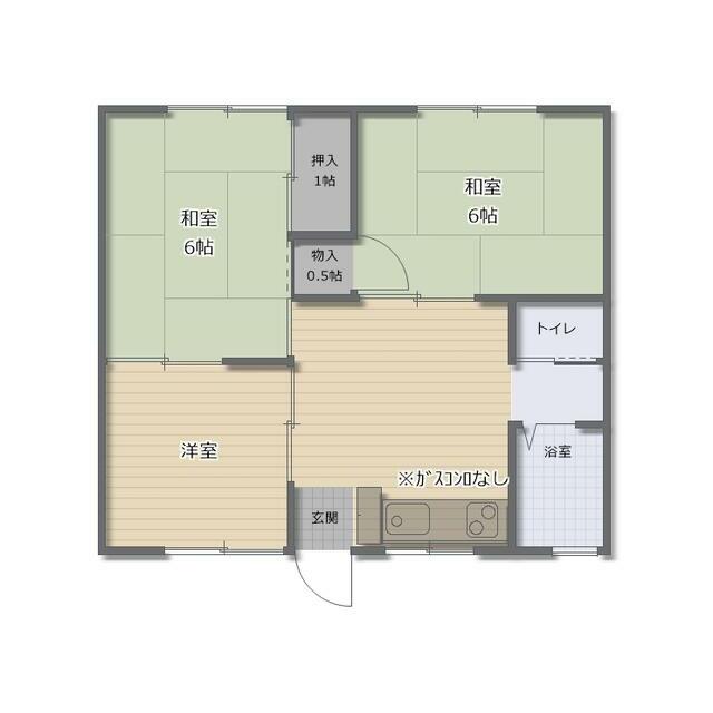 富士見ハイツ 103号室 間取り