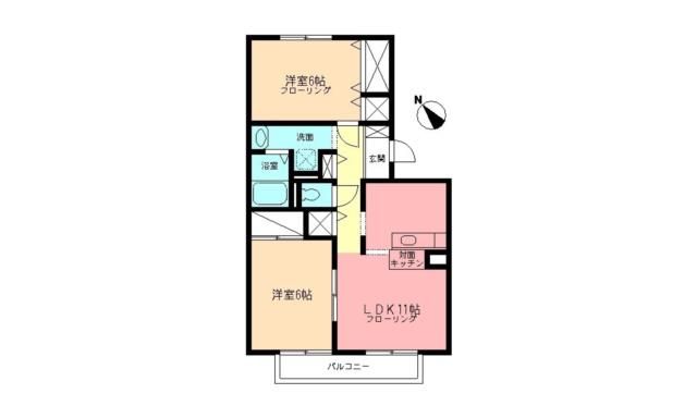 フォーレ・カメリア 203号室 間取り