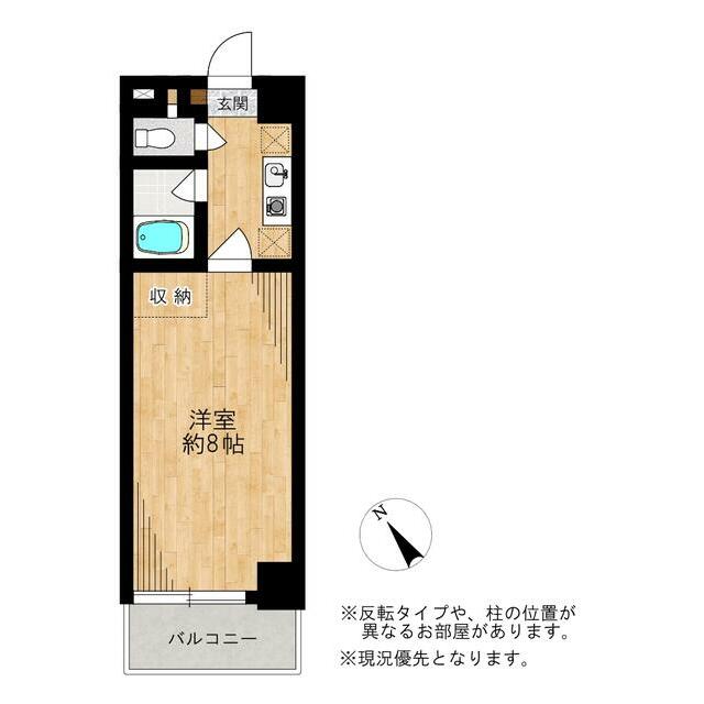 カサ・デ・カンポ 203号室 間取り