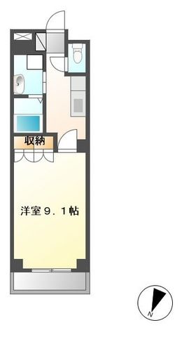 サンレジデンス湘南 105号室 間取り