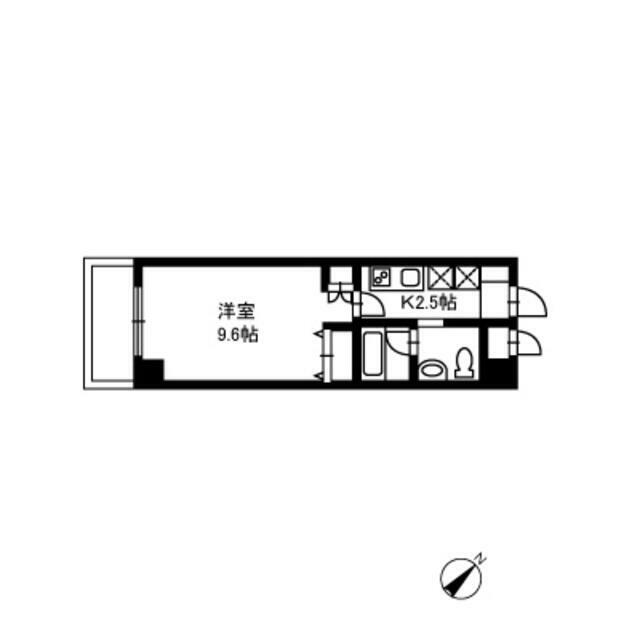 ＳＥＱＵＥＮＣＥ 704号室 間取り