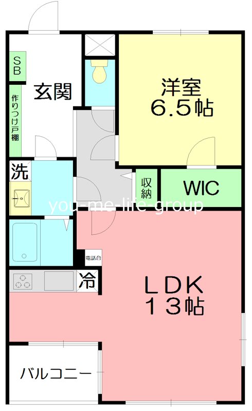 シーベルズ 間取り