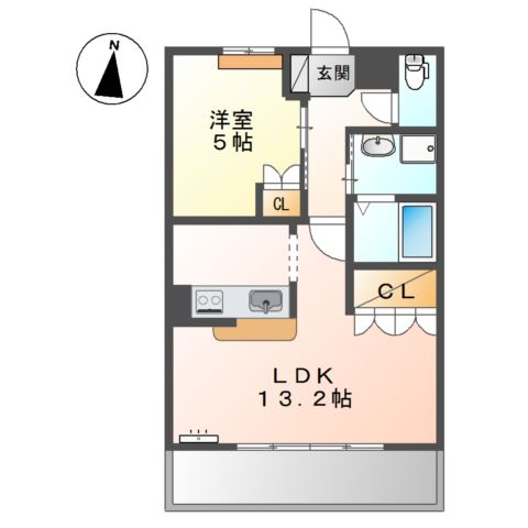 グランドゥール　Ｍ 間取り