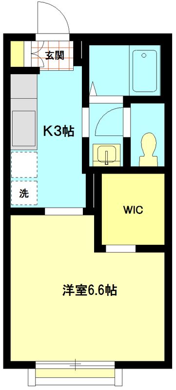 コンフォート・ヴィラ 102号室 間取り