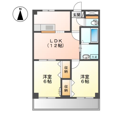 ベル　ヴュー 間取り