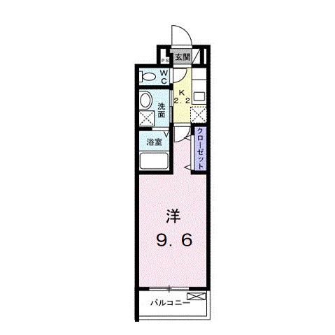ＧＲＡＮＤ　ＢＲＩＬＬＥＲ 203号室 間取り
