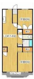 ボヌール秦野Ⅱ 305号室 間取り