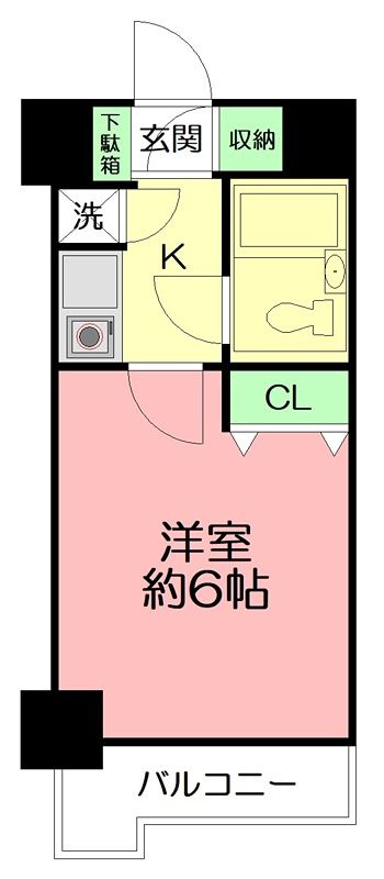 ライオンズマンション本厚木第三 607号室 間取り