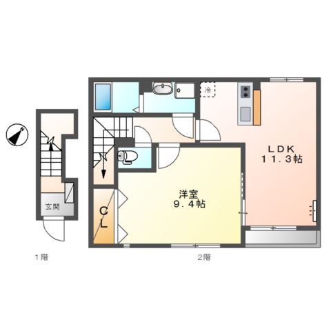 St.Field横濱泉 間取り