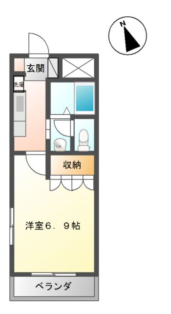 アンディ湘南 間取り