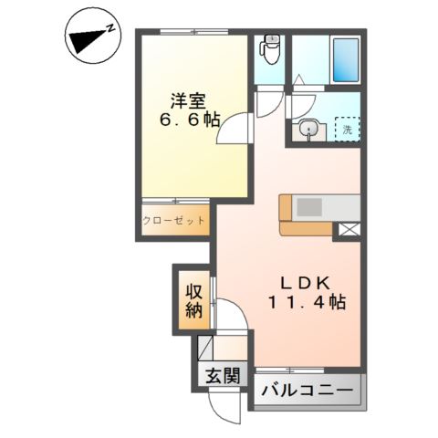 アネストハイム・Ｎ 間取り