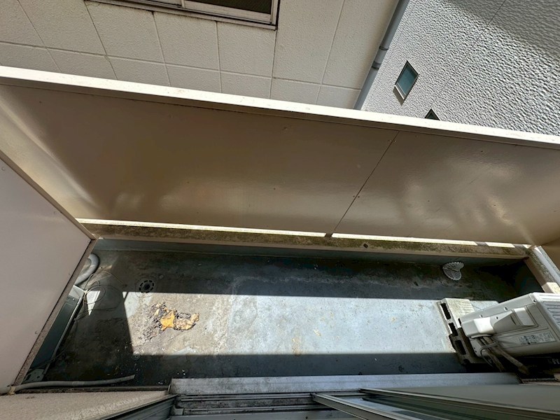 エクレールK鶴巻  ベランダ