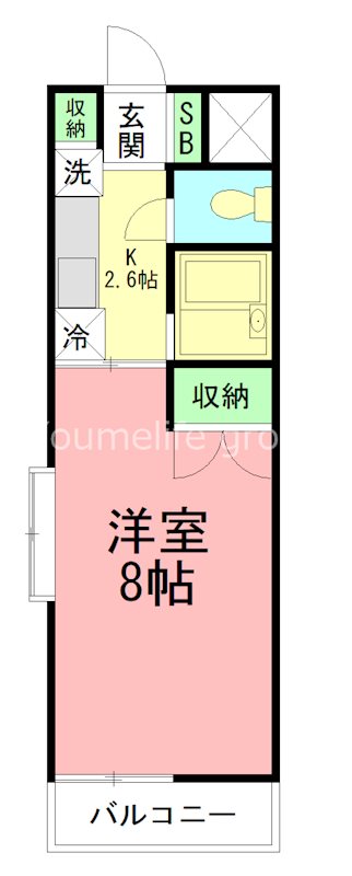 ビオラ・モエ湘南平 201号室 間取り