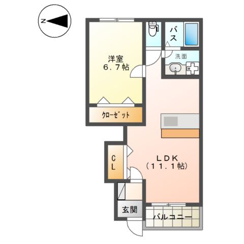 ウエイド　フルスⅡ 間取り