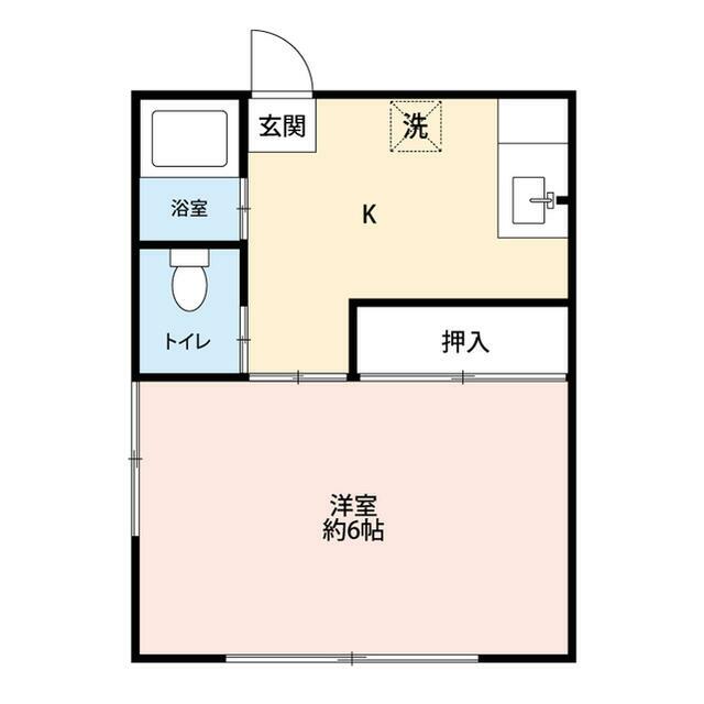 ツカサハイツ 102号室 間取り