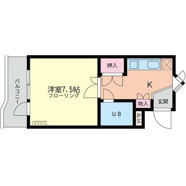 住和高倉マンション 302号室 間取り
