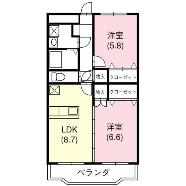 エスプリⅡ 間取り