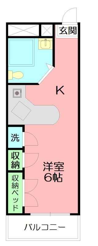 ラ・パルフェ・ド・シャテーニュ 307号室 間取り