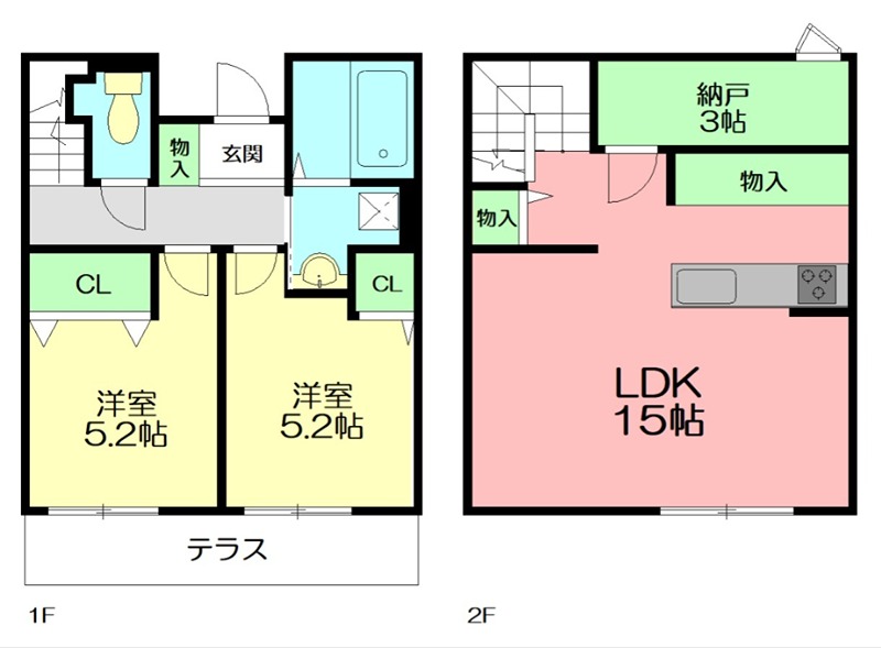 Ａ 東号室 間取り