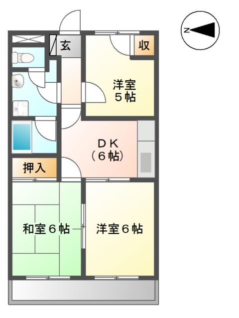 レジデンス２１ 間取り