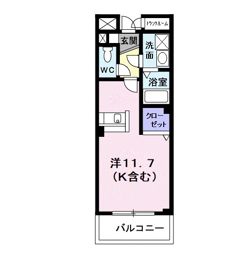 エタニティローズ 間取り図