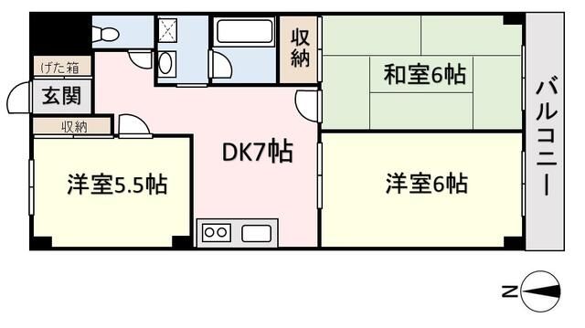 コーポ清水 間取り