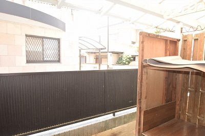 長山アパート ベランダ