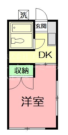 ラゾ赤松 105号室 間取り