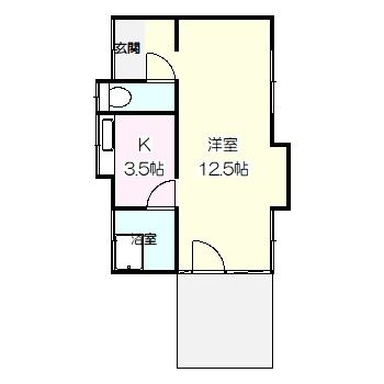 貸家07507 間取り